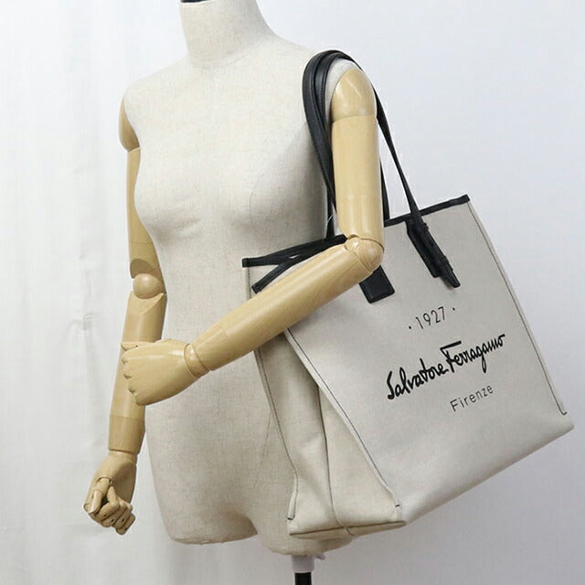 二手 Ferragamo 手提包 男女通用品牌 FERRAGAMO 24 0842 米色包 USDFR106372011