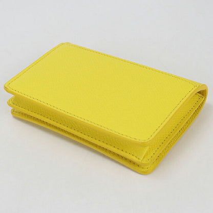 Used Ferragamo business card holder ladies brand FERRAGAMO Gancini 22 0371 yellow accessory USDFR106409011