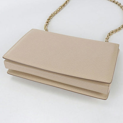二手 Ferragamo 斜挎单肩包 女士品牌 FERRAGAMO Chain 21 E480 米色包 USDFR106550011