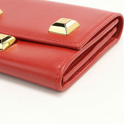二手 Ferragamo 长钱包双折女士品牌 FERRAGAMO 22 D502 红色钱包 USDFR107476011