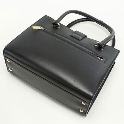 中古 フェラガモ トートバッグ レディース ブランド FERRAGAMO ガンチーニ 21 D658 ブラック バッグ USDFR108237011