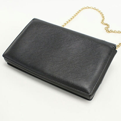 中古 フェラガモ ショルダーバッグ レディース ブランド FERRAGAMO チェーン 21 E480 ブラック バッグ USDFR108287011