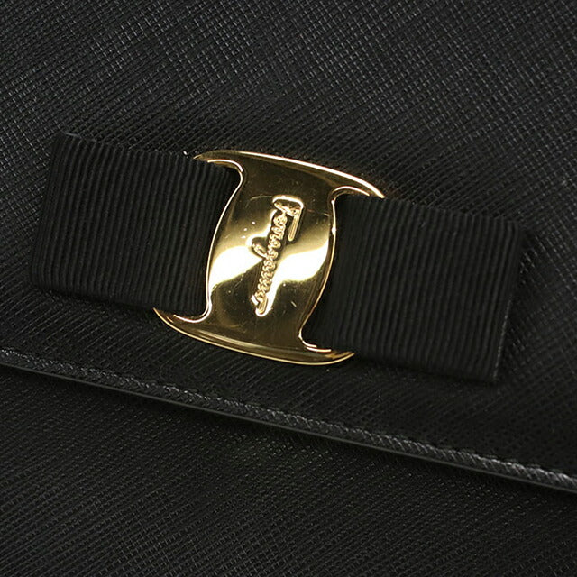 中古 フェラガモ ショルダーバッグ レディース ブランド FERRAGAMO チェーン 21 E480 ブラック バッグ USDFR108287011