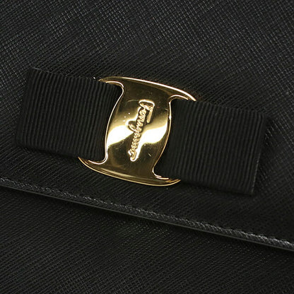 中古 フェラガモ ショルダーバッグ レディース ブランド FERRAGAMO チェーン 21 E480 ブラック バッグ USDFR108287011