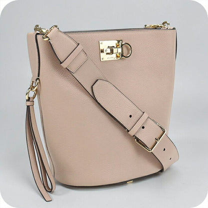 Used Ferragamo shoulder bag ladies brand FERRAGAMO Gancini 21 2892 Beige USDFR108427011