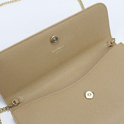 Used Ferragamo shoulder bag ladies brand FERRAGAMO chain bag 22 0379 beige USDFR108428011