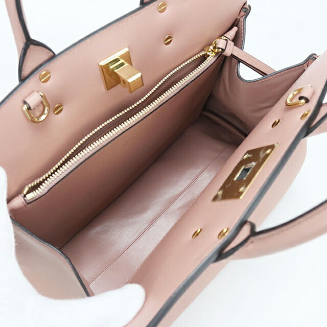 Used Ferragamo tote bag ladies brand FERRAGAMO Gancini 2WAY 21 H159 pink USDFR109906011