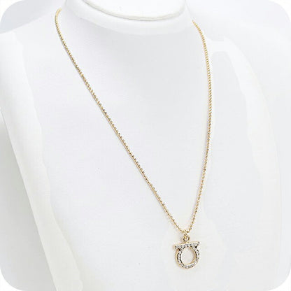 Used Ferragamo Necklace Women&