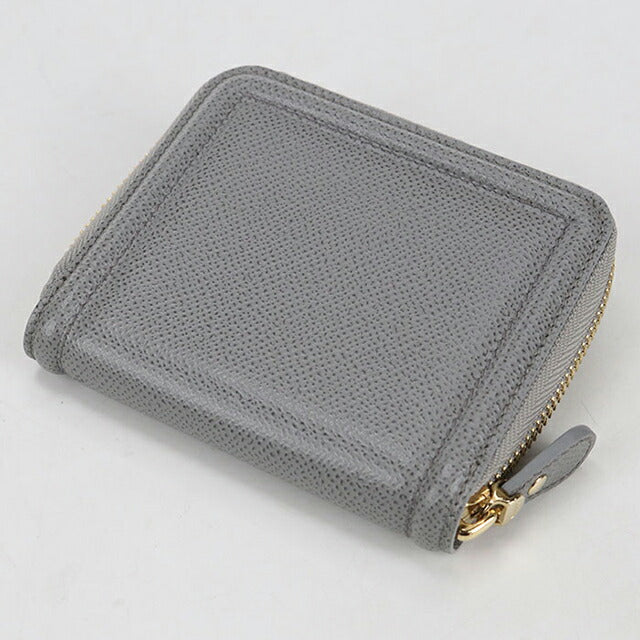 二手 Ferragamo 圆形拉链钱包 女士品牌 FERRAGAMO Vara 圆形拉链钱包 22 D156 灰色 USDFR110268011