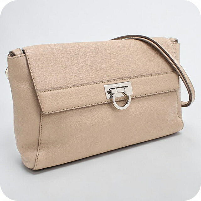 二手 Ferragamo 单肩包 女士品牌 FERRAGAMO Ganci Niabi 21 D647 粉色 USDFR110787011