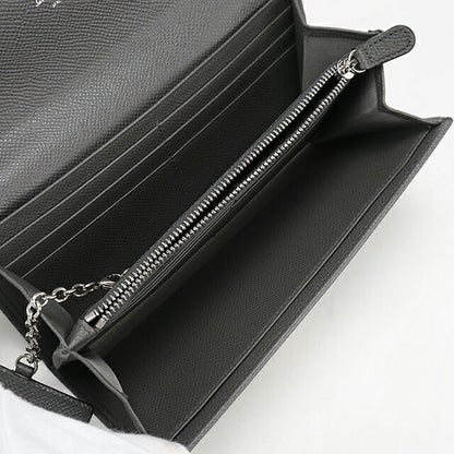 Used Ferragamo long wallet bifold ladies brand FERRAGAMO Gancini 22 D150 gray USDFR111938011