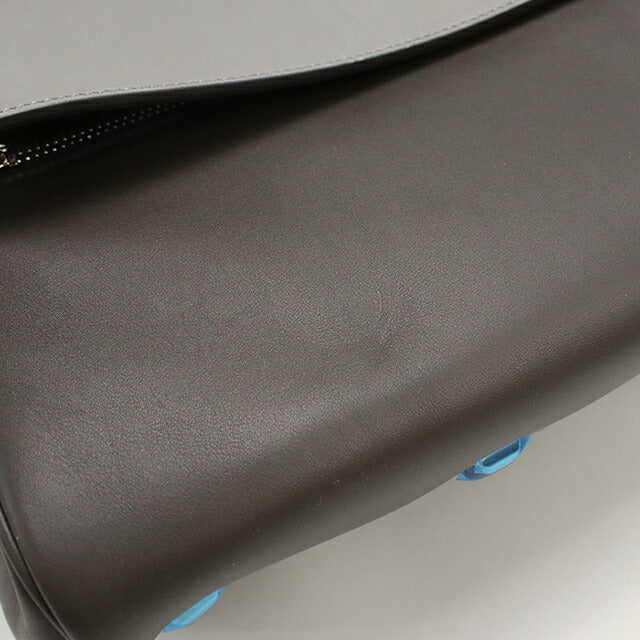 中古 フェラガモ ハンドバッグ レディース ブランド FERRAGAMO ガンチーニ 2WAY 21 H159 グレー USDFR112674011
