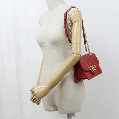 中古 フェラガモ ショルダーバッグ レディース ブランド FERRAGAMO ガンチーニ チェーンショルダーバッグ 21 H153 レッド USDFR112911011