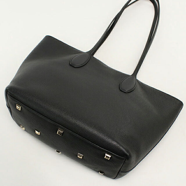 中古 フェラガモ トートバッグ レディース ブランド FERRAGAMO ガンチーニ 21 H655 ブラック USDFR113126011