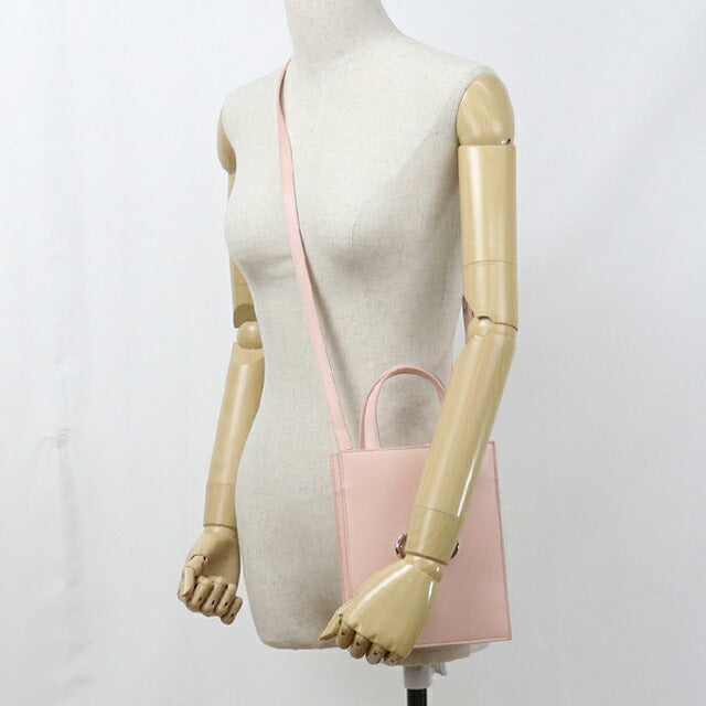中古 フェラガモ トートバッグ レディース ブランド FERRAGAMO ガンチーニ 2WAY 21 8358 ピンク USDFR114043011