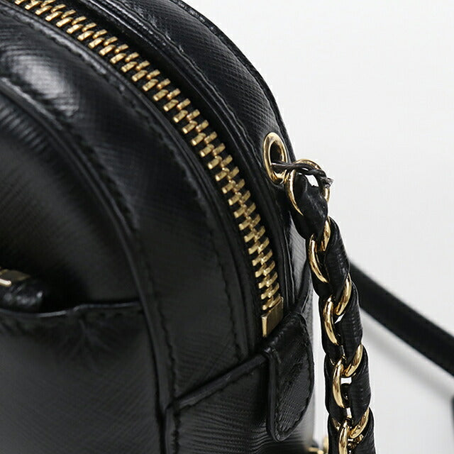 中古 フェラガモ ショルダーバッグ レディース ブランド FERRAGAMO ヴァラリボン チェーン 21 F568 ブラック USDFR114222011
