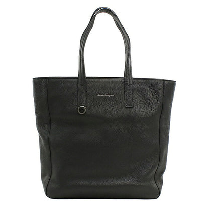 中古 フェラガモ トートバッグ メンズ ブランド FERRAGAMO レザー 24 0474 ブラック USDFR114865011