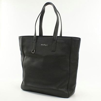 中古 フェラガモ トートバッグ メンズ ブランド FERRAGAMO レザー 24 0474 ブラック USDFR114865011