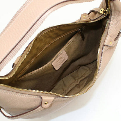 中古 フェラガモ ショルダーバッグ レディース ブランド FERRAGAMO ガンチーニ ワンショルダー レザー 21 6395 ベージュ USDFR114902011