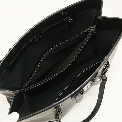中古 フェラガモ トートバッグ レディース ブランド FERRAGAMO ヴァラリボン 21 H500 ブラック USDFR114978011