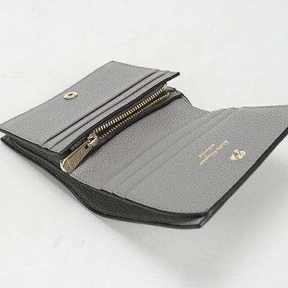 中古 フェラガモ 二つ折り財布 二折財布 コンパクト レディース ブランド FERRAGAMO ガンチーニ 22 D514 グレー USDFR116047011