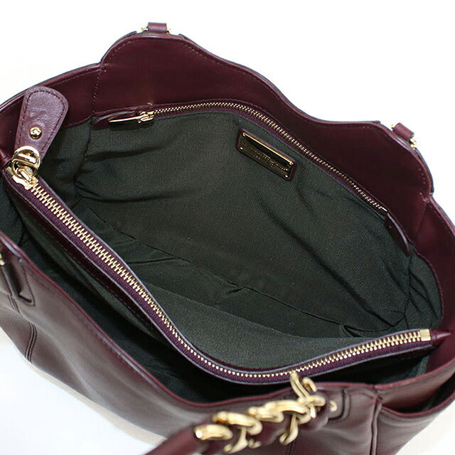 中古 フェラガモ ハンドバッグ レディース ブランド FERRAGAMO ガンチーニ 21 F077 ワインレッド USDFR116656011