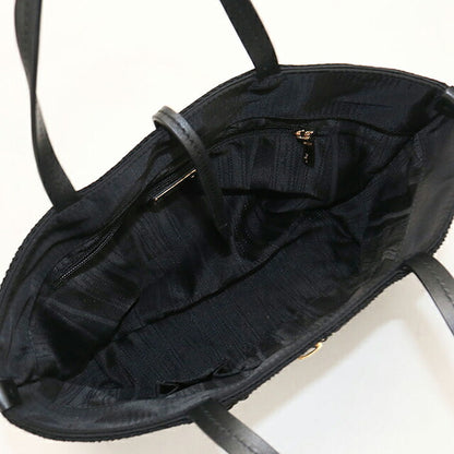 中古 フェラガモ トートバッグ レディース ブランド FERRAGAMO ガンチーニ  21 C907 ブラック USDFR116878011