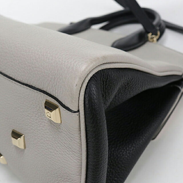 中古 フェラガモ トートバッグ レディース ブランド FERRAGAMO ガンチーニ 2WAY 21 H159 グレー USDFR117254011