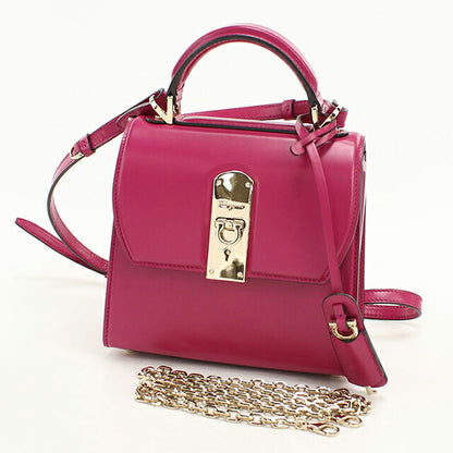 フェラガモ ハンドバッグ レディース ブランド FERRAGAMO ガンチーニ 2WAY 21 H647 ピンク USDFR118683011