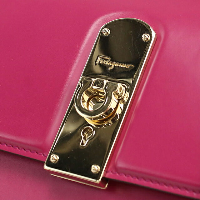 フェラガモ ハンドバッグ レディース ブランド FERRAGAMO ガンチーニ 2WAY 21 H647 ピンク USDFR118683011