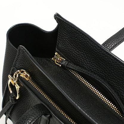 中古 フェラガモ トートバッグ レディース ブランド FERRAGAMO ガンチーニ  21 F216 ブラック USDFR119637011