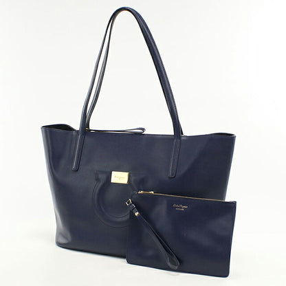 二手 Ferragamo 手提包女士品牌 FERRAGAMO Gancini 21 H019 海军蓝 USDFR121490011