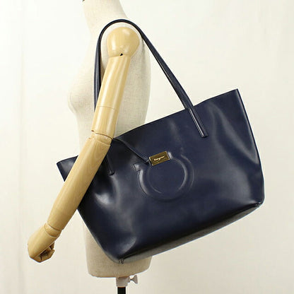 二手 Ferragamo 手提包女士品牌 FERRAGAMO Gancini 21 H019 海军蓝 USDFR121490011