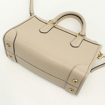 中古 フェラガモ ハンドバッグ レディース ブランド FERRAGAMO ガンチーニ 2WAY 21 0388 ベージュ バッグ USDFR95582011