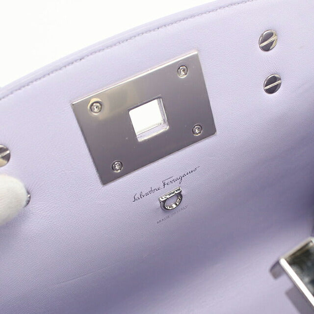二手 Ferragamo 手提包女士品牌 FERRAGAMO Gancini 2WAY 皮革 21 4496 多色包 USDFR96577011