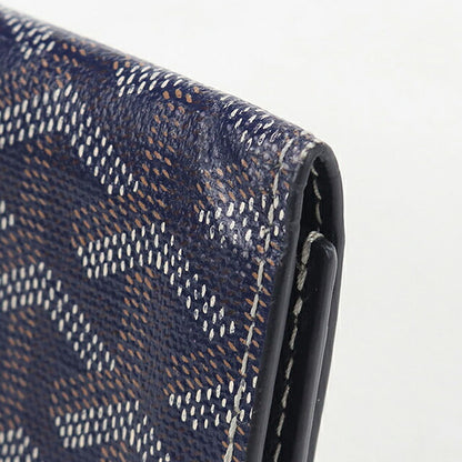 中古 ゴヤール 名刺入れ ユニセックス ブランド GOYARD マルゼルブ ネイビー USDGO118477011