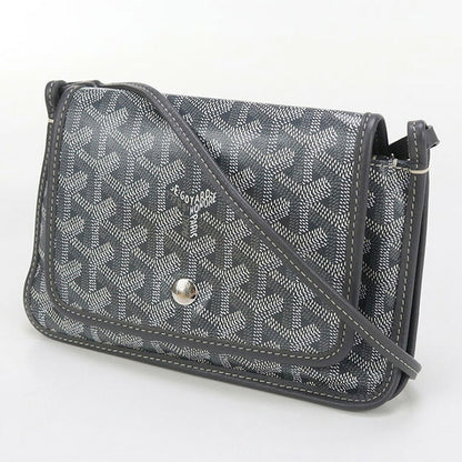 中古 ゴヤール ポーチウォレット ユニセックス ブランド GOYARD プリュメ ポーチウォレット グレー 財布 USDGO97562011