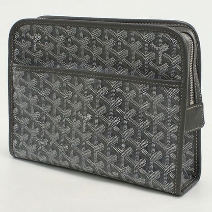 二手 Goyard 手拿包 男士品牌 GOYARD 灰色包 USDGO98353011