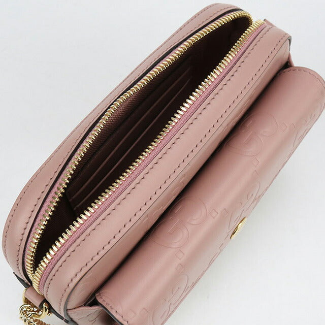 中古 グッチ 斜め掛け ショルダーバッグ レディース ブランド GUCCI ジャンボGG チェーンショルダーバッグ レザー 781554 ピンク バッグ USDGU100204011