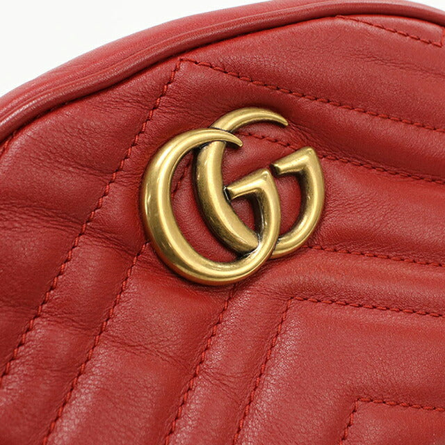 GUCCI GGマーモント ヴィンテージロゴ ボディバッグ グッチ GUCCI GGマーモント ショルダーバッグ ベージュxブラック