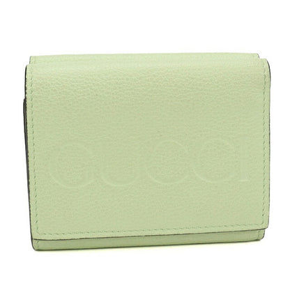Used Gucci trifold wallet trifold wallet with coin purse trifold wallet trifold wallet ladies brand GUCCI embossed logo medium wallet USDGU100869011