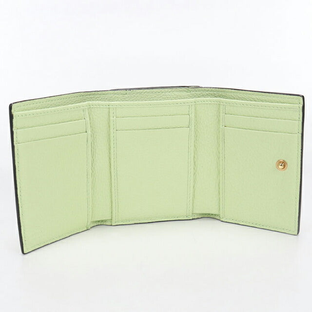 Used Gucci trifold wallet trifold wallet with coin purse trifold wallet trifold wallet ladies brand GUCCI embossed logo medium wallet USDGU100869011