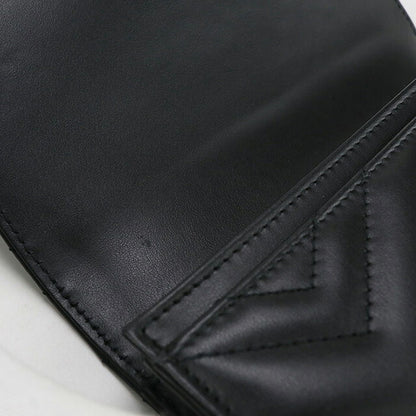 中古 グッチ 長財布二折 レディース ブランド GUCCI ダブルG コンチネンタルウォレット レザー 443436 ブラック 財布 USDGU102234011