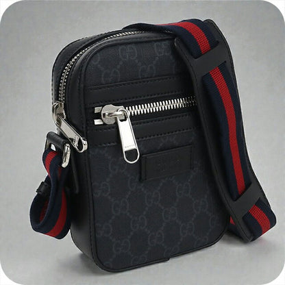 中古 グッチ ショルダーバッグ ユニセックス ブランド GUCCI GGスプリーム 598103 ブラック バッグ USDGU102842011