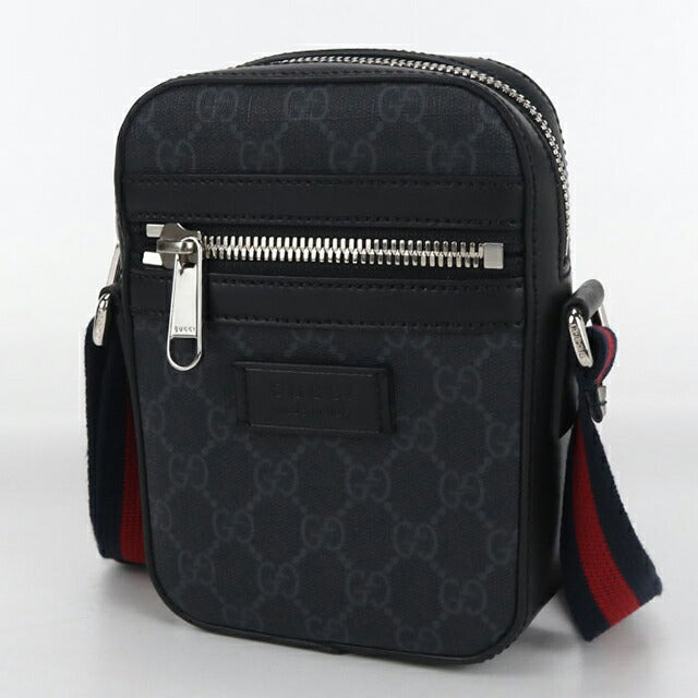 中古 グッチ ショルダーバッグ ユニセックス ブランド GUCCI GGスプリーム 598103 ブラック バッグ USDGU102842011