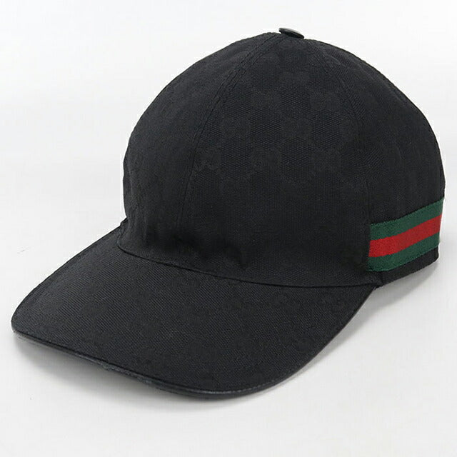 Used Gucci Cap Unisex Brand GUCCI GG Canvas Baseball Cap 200035