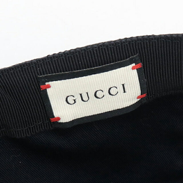 Used Gucci Cap Unisex Brand GUCCI GG Canvas Baseball Cap 200035 Black Hat USDGU103105011