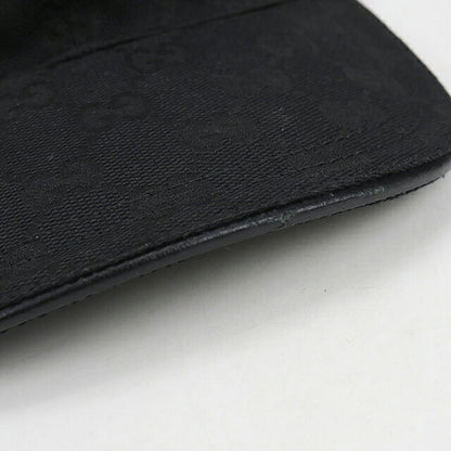 Used Gucci Cap Unisex Brand GUCCI GG Canvas Baseball Cap 200035 Black Hat USDGU103105011