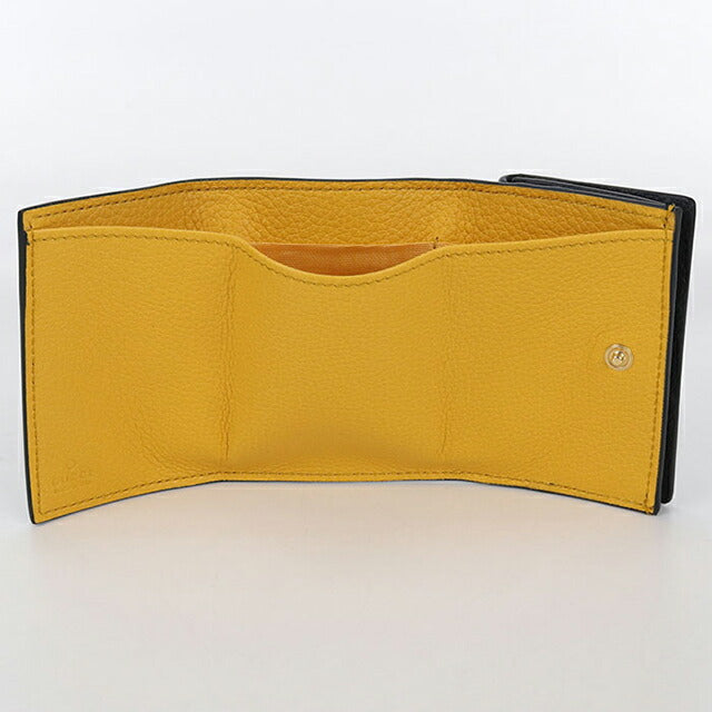 中古 グッチ 三つ折り財布 レディース ブランド GUCCI GUCCIロゴ ミニウォレット レザー 736151 ブラック 財布 USDGU103681011