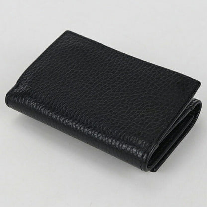 中古 グッチ 三つ折り財布 レディース ブランド GUCCI GGマーモント ミディアムウォレット レザー ブラック 財布 USDGU103684011